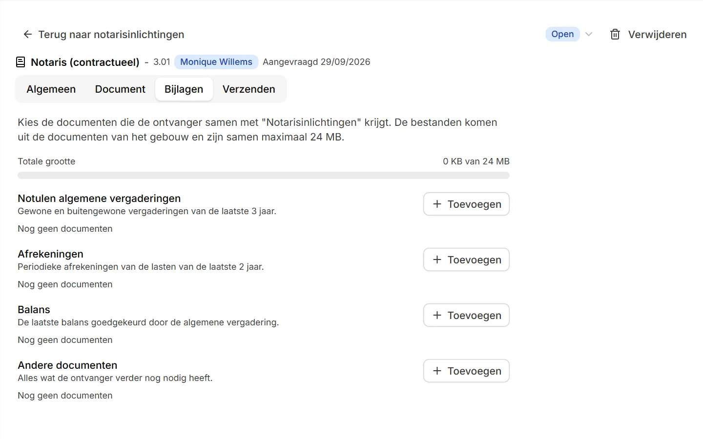 Minder handmatige aanvragen